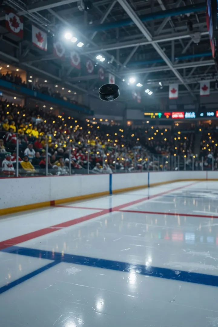 Ice hockey rink